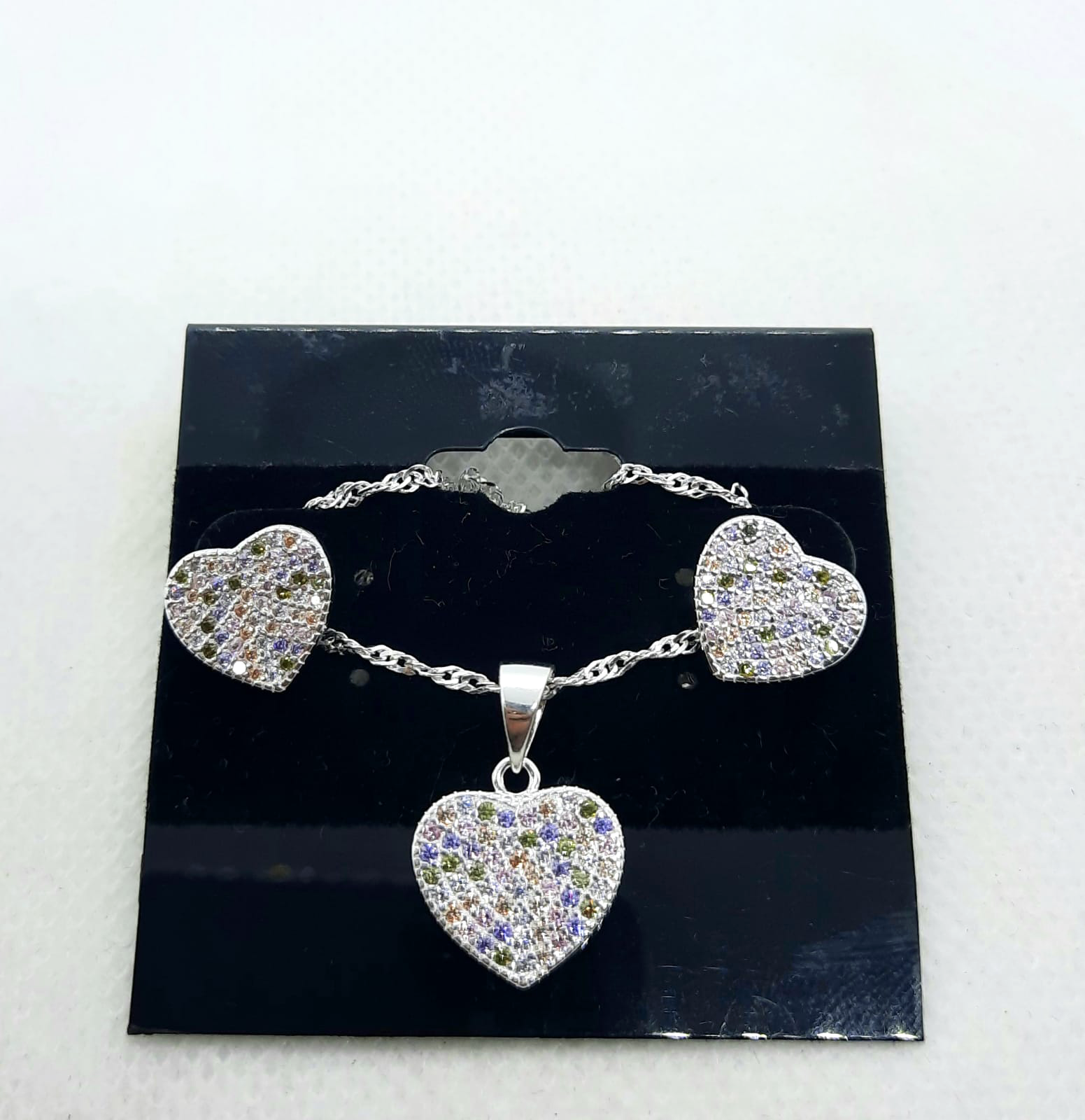 Silver Ladie Chain Set